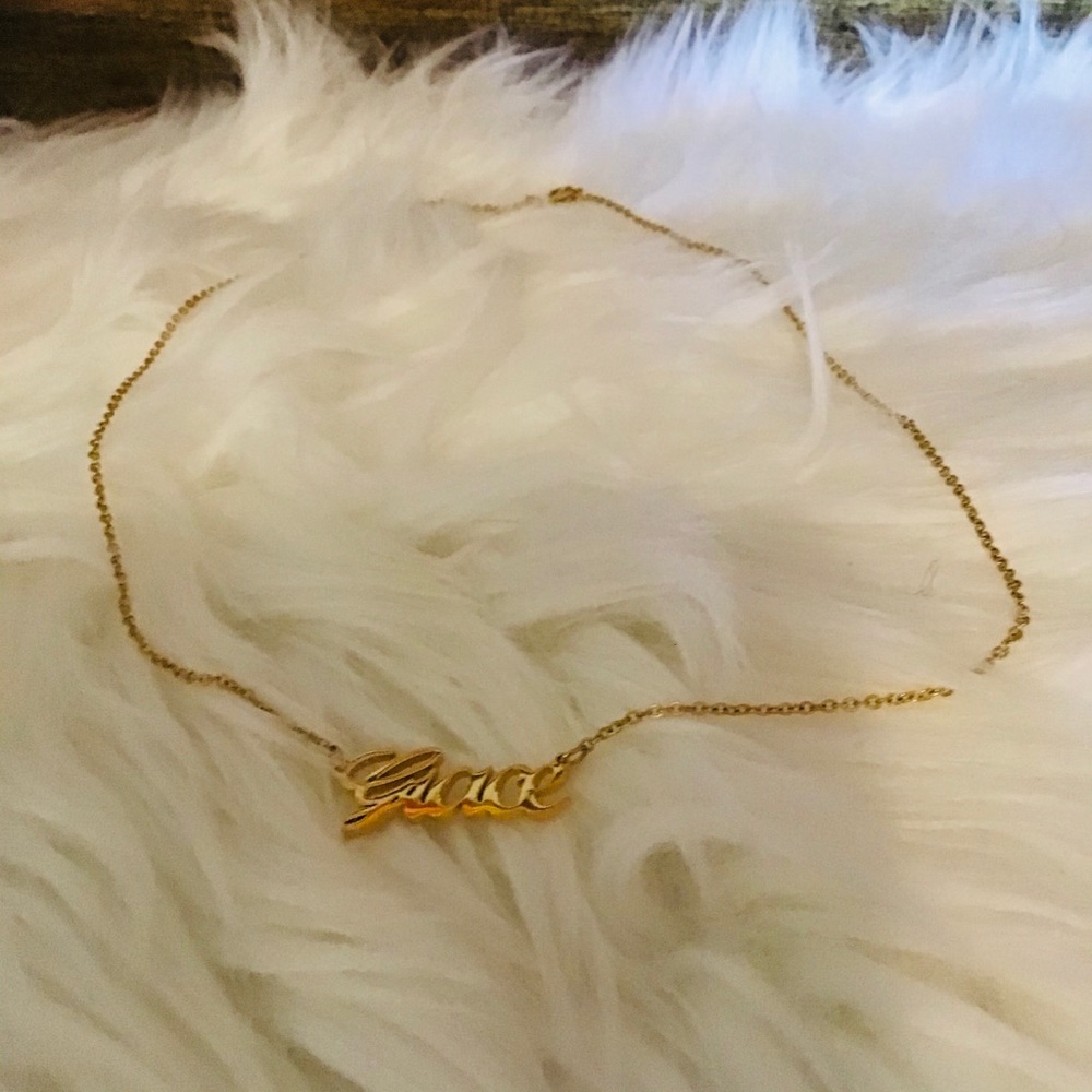 ❤️❤️ Necklace Nameplate Grace Gifts For Women - Picture 4 of 5